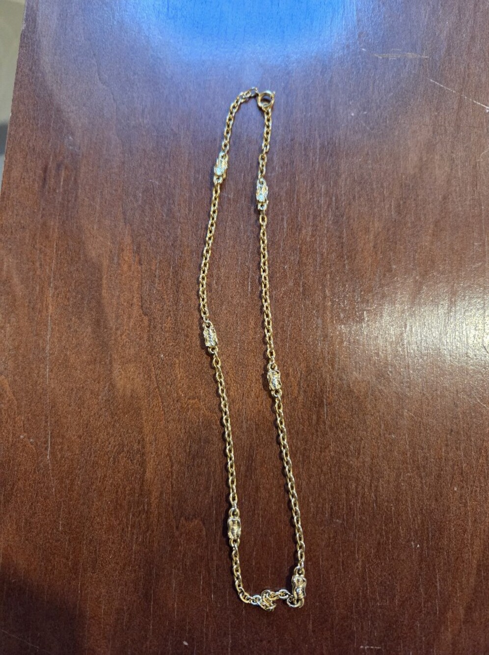 Gold Link Chain Necklace - Women's Jewelry